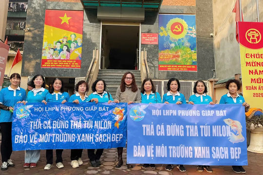 Hà Nội: đồng bộ các giải pháp giảm phát thải nhựa theo quy định của Luật Thủ đô 2024