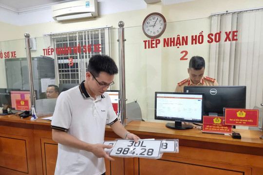 Hơn 1,7 triệu biển số đẹp được lên sàn đấu giá