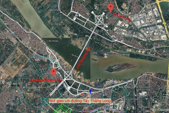 Cận cảnh vị trí xây dựng cầu Thượng Cát trước ngày khởi công