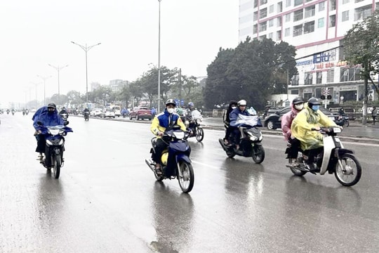 Bắc Bộ giảm nhiệt, nhiều nơi có mưa rào và dông