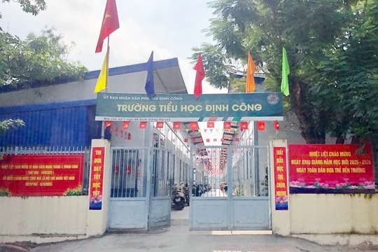 Nỗi mong ngóng của cô và trò Trường Tiểu học Định Công