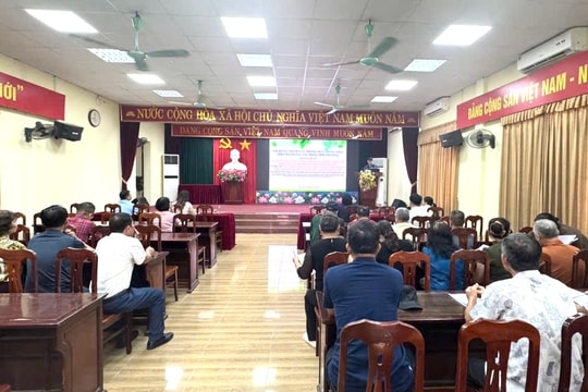 Xã Thường Tín lấy ý kiến tham vấn về đánh giá tác động môi trường của các dự án đấu giá quyền sử dụng đất