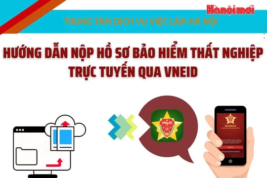 Hướng dẫn nộp hồ sơ bảo hiểm thất nghiệp trực tuyến qua VNeID