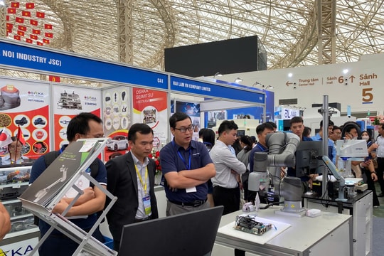 Triển lãm công nghiệp hỗ trợ Hà Nội thu hút hơn 500 gian hàng