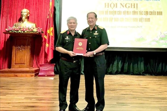 Đại tá Đỗ Phú Thọ được bổ nhiệm làm Tổng Biên tập Báo Cựu chiến binh Việt Nam