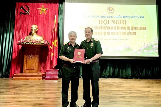 Đại tá Đỗ Phú Thọ làm Tổng biên tập Báo Cựu Chiến binh Việt Nam