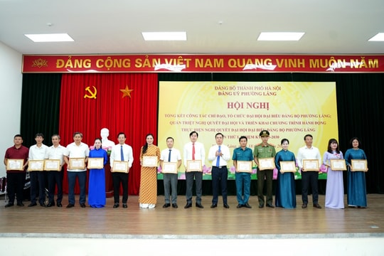 Nghị quyết Đại hội Đảng bộ phường Láng lần thứ I, nhiệm kỳ 2025 - 2030 Nền móng vững chắc cho mô hình chính quyền mới