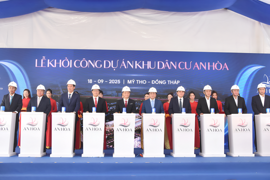 Đồng Tháp khởi công Khu dân cư An Hòa quy mô hơn 2.000 tỷ