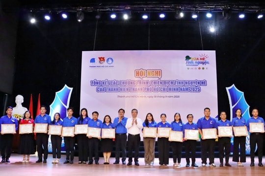 TP Hồ Chí Minh Hơn 692.000 lượt tham gia Chiến dịch tình nguyện hè 2025