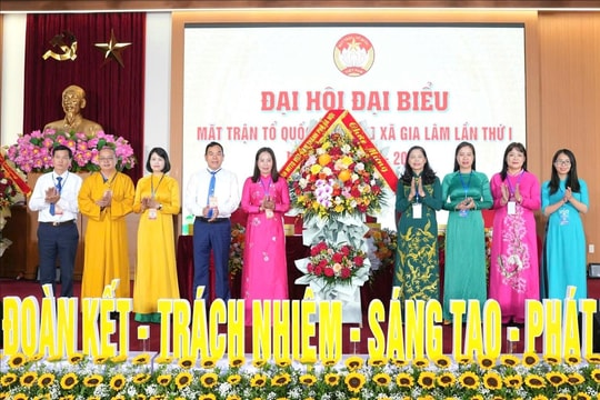 Đại hội đại biểu Mặt trận Tổ quốc xã Gia Lâm lần thứ I thành công tốt đẹp