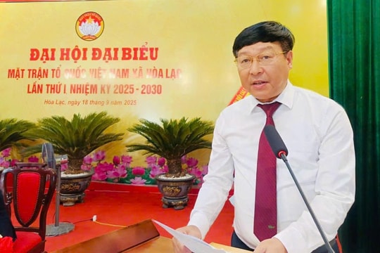 Mặt trận Tổ quốc xã Hòa Lạc khẳng định vai trò trung tâm khối đại đoàn kết
