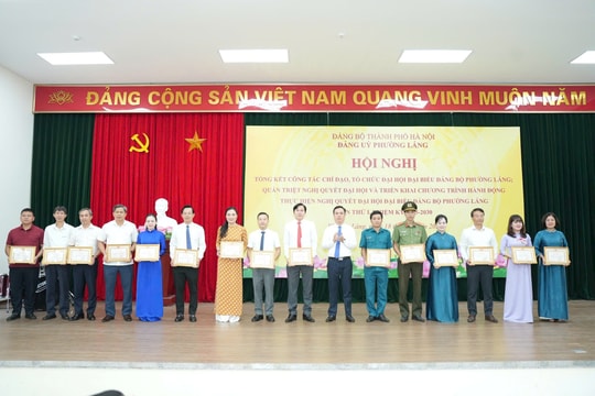 Triển khai Chương trình hành động thực hiện Nghị quyết Đại hội Đảng bộ phường Láng