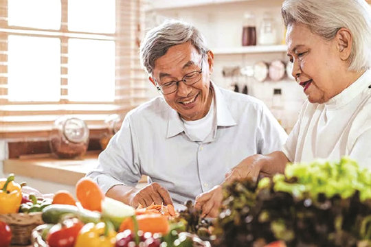 Bữa sáng lành mạnh cho tuổi trung niên