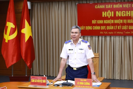 Thiếu tướng Lê Đình Cường giữ chức Tư lệnh Cảnh sát biển Việt Nam