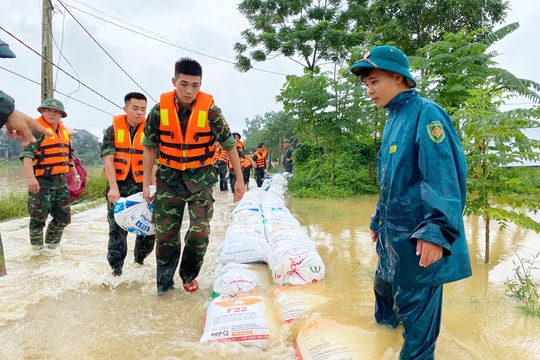 Giải bài toán chống lũ, mở lối cho đô thị Xuân Mai