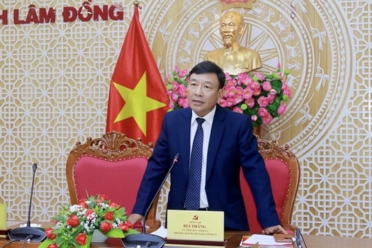 Phó Bí thư Tỉnh ủy Lâm Đồng Bùi Thắng nhận thêm nhiệm vụ