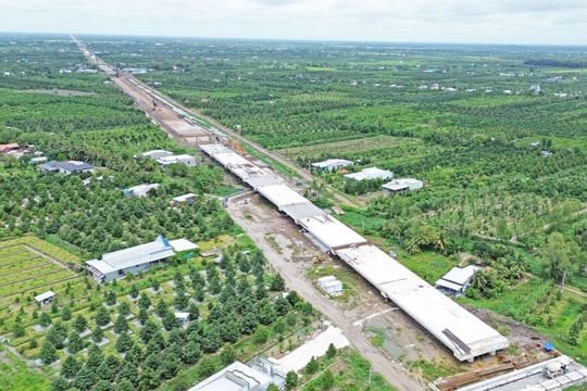 Giải ngân vốn đầu tư công Đồng Tháp vượt mức bình quân cả nước