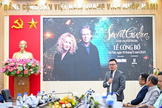 Bộ đôi huyền thoại Secret Garden lần đầu biểu diễn tại Việt Nam