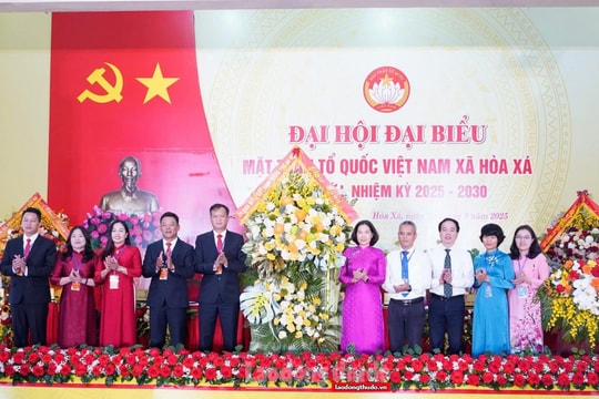 Đồng chí Đặng Đăng Khoa giữ chức Chủ tịch Ủy ban MTTQ Việt Nam xã Hoà Xá, nhiệm kỳ 2025 - 2030