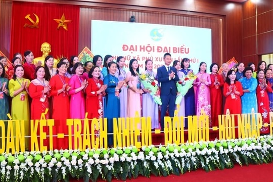 Đại hội phụ nữ xã Phú Xuyên lần thứ I thành công tốt đẹp