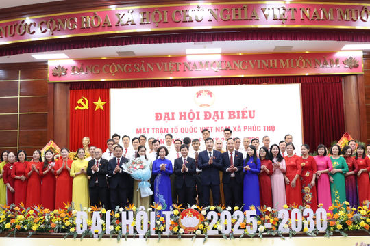 l Tăng cường khối đại đoàn kết, tạo đồng thuận để góp phần xây dựng xã Phúc Thọ phát triển toàn diện