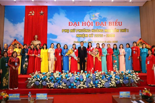 Tổ chức thành công Đại hội Hội Liên hiệp phụ nữ phường Hoàng Mai
