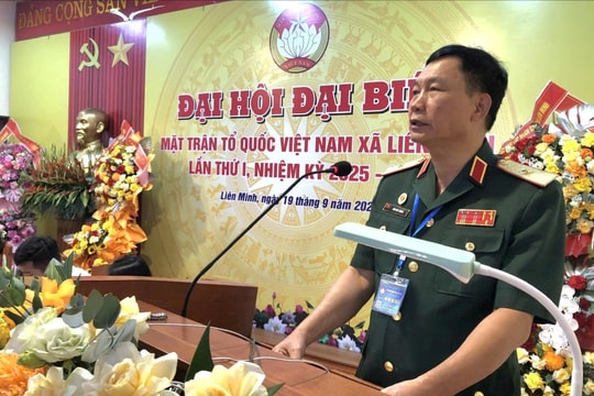 Đại hội đại biểu Mặt trận Tổ quốc xã Liên Minh lần thứ I