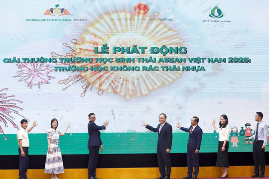 Vì môi trường học đường không rác thải nhựa