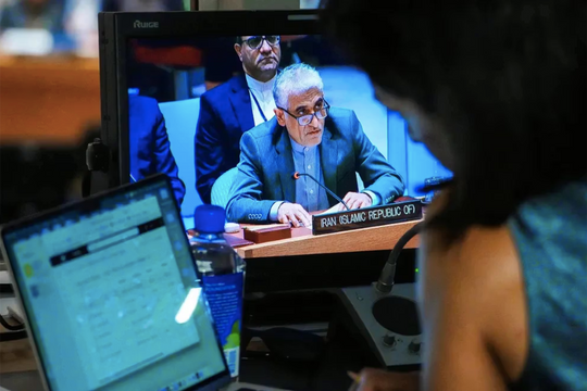 Các nước bất đồng khi Liên hợp quốc bác dự thảo nghị quyết dỡ bỏ lệnh trừng phạt Iran