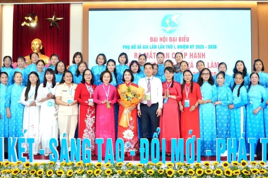 Đồng chí Hoàng Thị Thúy Nga giữ chức Chủ tịch Hội Liên hiệp phụ nữ xã Gia Lâm