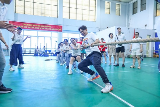 Sôi nổi Hội thao chào mừng Đại hội đại biểu Đảng bộ MTTQ, các đoàn thể Trung ương