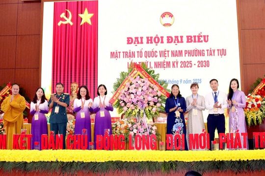 Khơi dậy sức dân, xây dựng phường Tây Tựu giàu đẹp, văn minh