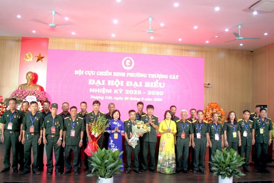 Hội Cựu chiến binh chung sức xây dựng phường Thượng Cát ngày càng phát triển