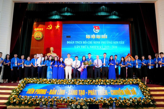 Đại hội đại biểu Đoàn TNCS Hồ Chí Minh phường Sơn Tây lần thứ I