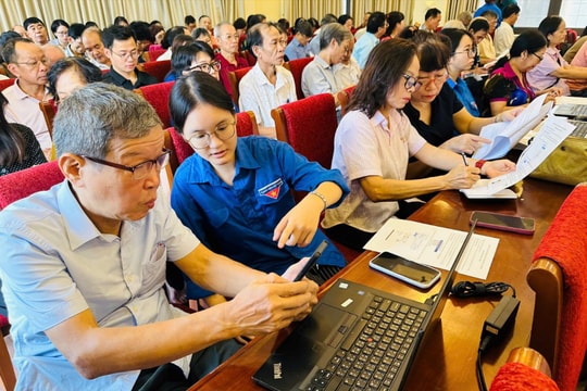 Đảng ủy phường Văn Miếu - Quốc Tử Giám tiên phong ứng dụng công nghệ trong công tác Đảng