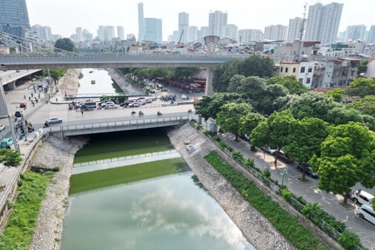 Bổ cập nước từ Nhà máy Yên Xá vào sông Tô Lịch