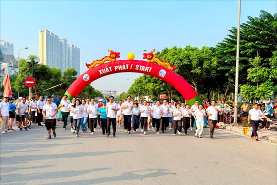 Chung kết Giải chạy Báo Hànộimới phường Dương Nội lần thứ I - Vì hòa bình năm 2025