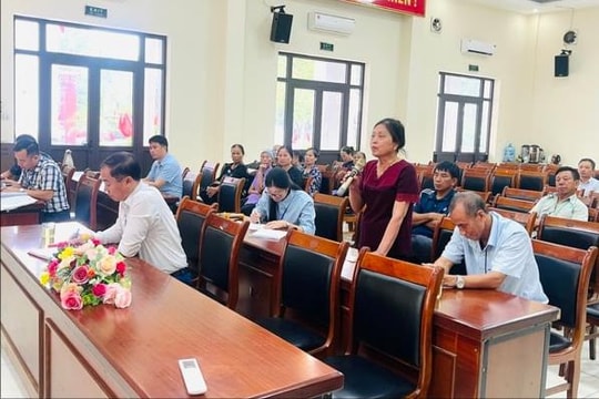 Xã Thiên Lộc: Đối thoại để tháo gỡ vướng mắc, đẩy nhanh triển khai các dự án