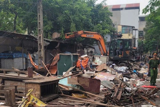 Phường Giảng Võ: Giải tỏa chợ cóc, chợ tạm ngõ 20-24 Nguyễn Công Hoan