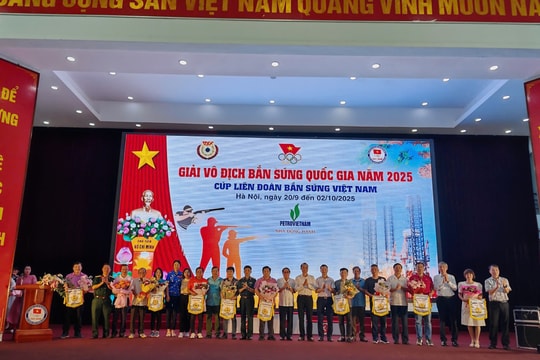 Khai mạc Giải vô địch bắn súng quốc gia 2025