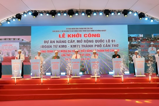 Cần Thơ: Khởi công, khánh thành 18 công trình trị giá hơn 12.000 tỷ đồng