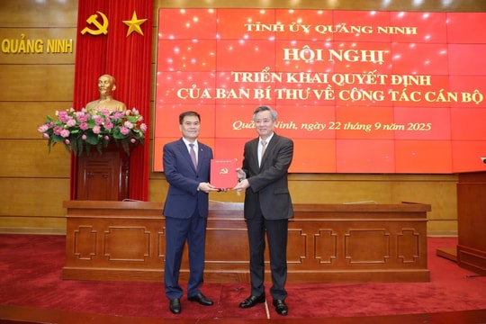 Đồng chí Bùi Văn Khắng giữ chức Phó Bí thư Tỉnh ủy Quảng Ninh