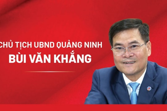 Chân dung tân Chủ tịch UBND tỉnh Quảng Ninh Bùi Văn Khắng