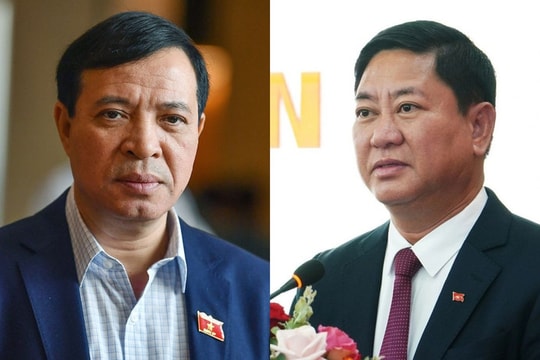 Cho thôi làm nhiệm vụ đại biểu Quốc hội đối với các ông Lại Thế Nguyên và Trần Quốc Nam
