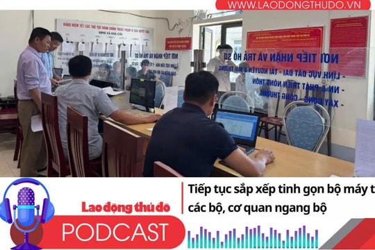 Điểm những tin nổi bật tối ngày 22/9/2025: Tiếp tục sắp xếp tinh gọn bộ máy trong các bộ, cơ quan ngang bộ