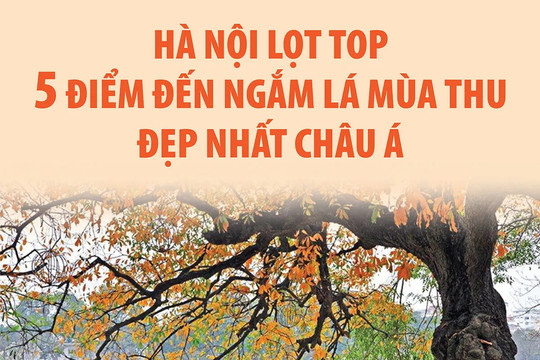 Hà Nội vào Top 5 điểm đến ngắm lá mùa Thu đẹp nhất châu Á
