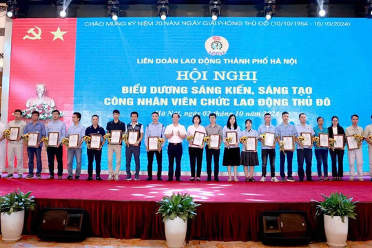 Hướng dẫn xét tặng danh hiệu “Sáng kiến, sáng tạo trong công nhân viên chức lao động Thủ đô”