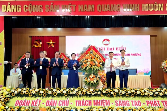 Đồng chí Đỗ Thiện Đức là Chủ tịch Ủy ban Mặt trận Tổ quốc Việt Nam phường Xuân Phương