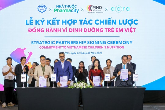 Ký kết hợp tác chiến lược bốn bên: Chung tay vì sức khỏe trẻ em Việt Nam