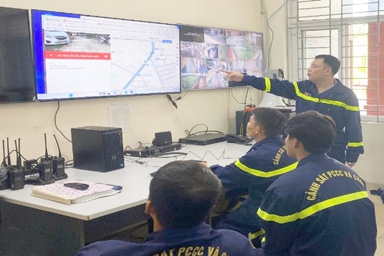 Chuyển đổi số trong phòng cháy, chữa cháy: Nhiều lợi ích thiết thực